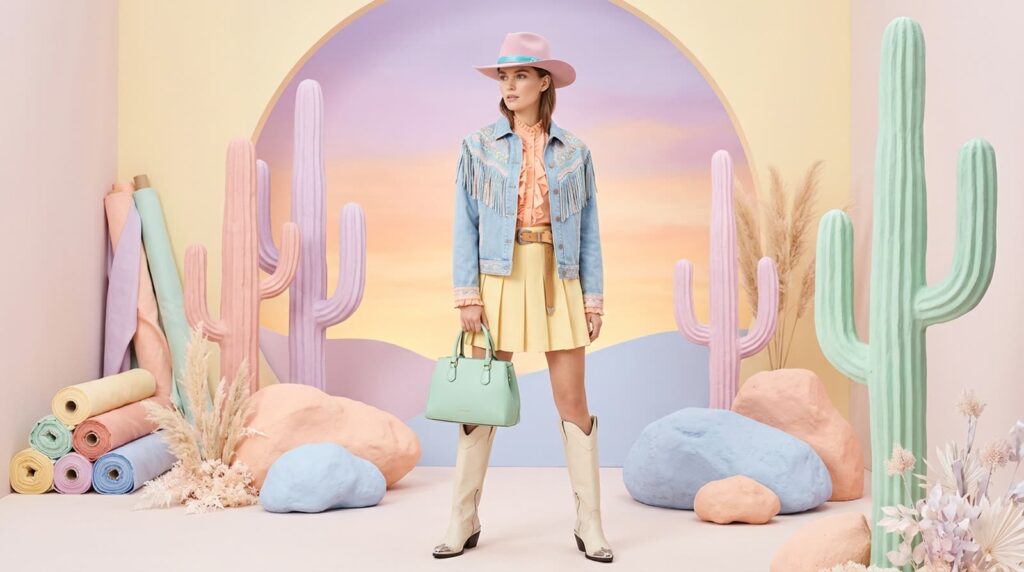 Louis Vuitton ve westernovém stylu. Pharrell Williams předvedl novou pánskou kolekci této značky