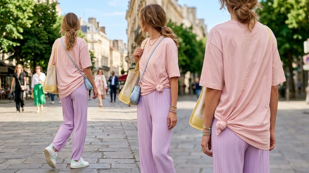 Triky, jak nosit obyčejné tričko a vykouzlit z něho zajímavý outfit